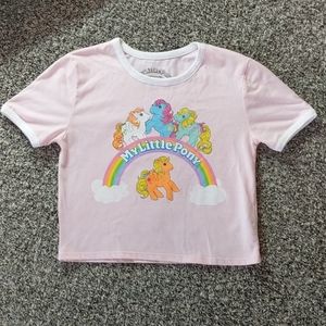 Forever 21 My Little Pony Crop Top